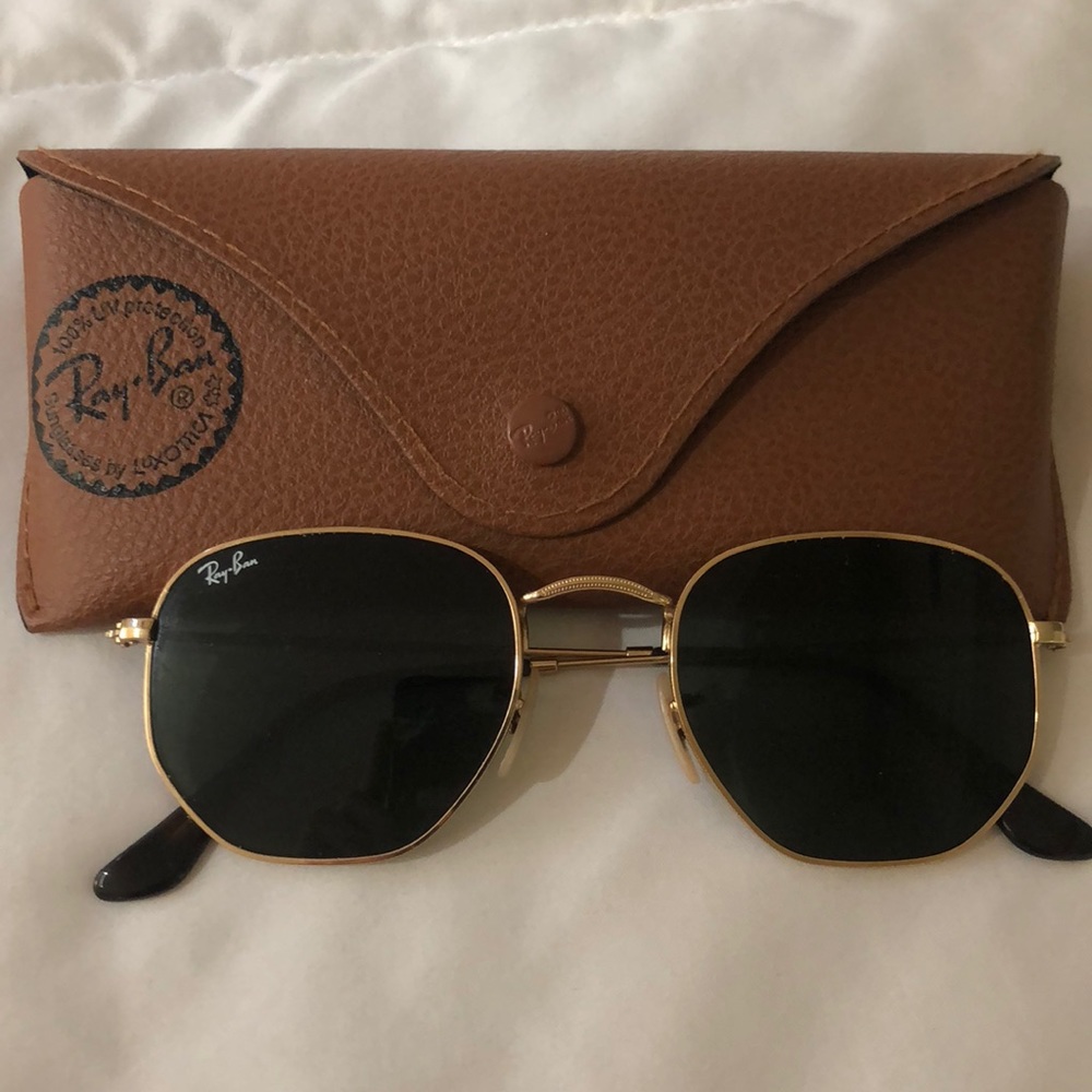 Raybans hexagonal